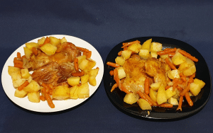 Pileci Batak i Karabatak sa povrcem iz rerne