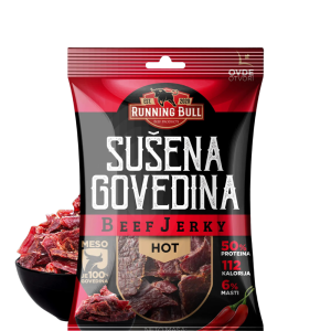 Running Bull - Beef Jerky - Hot 40g