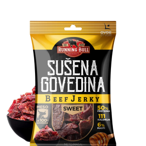 Running Bull - Beef Jerky - Sweet 40g