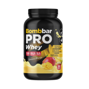 Bombbar - Whey protein - Banana mango 900g