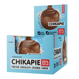 Chikapie - Chocolate Covered Protein Cookie - Milk chocolate + Milk butter 60g