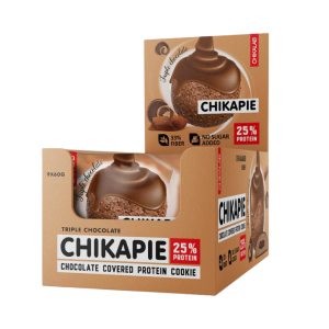 Chikapie - Chocolate Covered Protein Cookie - Triple chocolate 60g