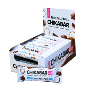 Chikalab - Chocolate Protein Bar - Coconut flavour 60g
