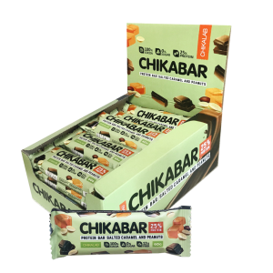 Chikalab - Protein Bar - Salted Caramel and Peanuts 60g