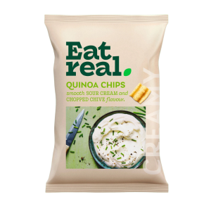Eat Real - Quinoa Chips - Sour Cream and Chive 30g