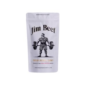 Jim Beef - Crispy Beef Jerky - 65% proteina - Premium 40g