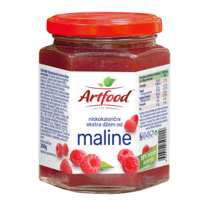 Artfood - Niskokalorični džem - Malina 300g