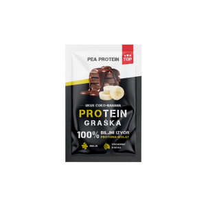 TopFood - Protein od graška - Čoko banana 28g
