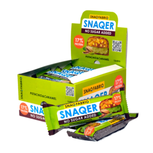Snaqer - Pistachio & Caramel 50g
