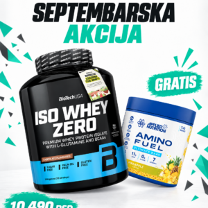 BioTechUSA - IsoWhey Zero Catalan Caramel 1816g + GRATIS APN Amino Fuel EAA 91g
