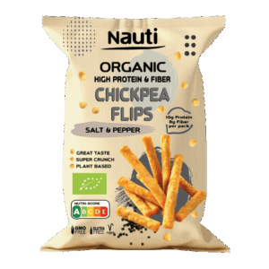 Nauti - Protein flips - Salt & Pepper 55g