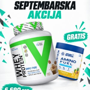 Vitalikum - Whey Cookies & Cream 2500g + GRATIS APN Amino Fuel EAA 91g